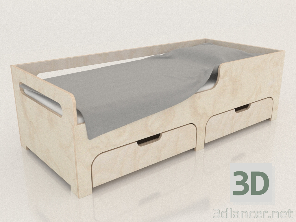 3d model Bed MODE DR (BNDDR0) - preview