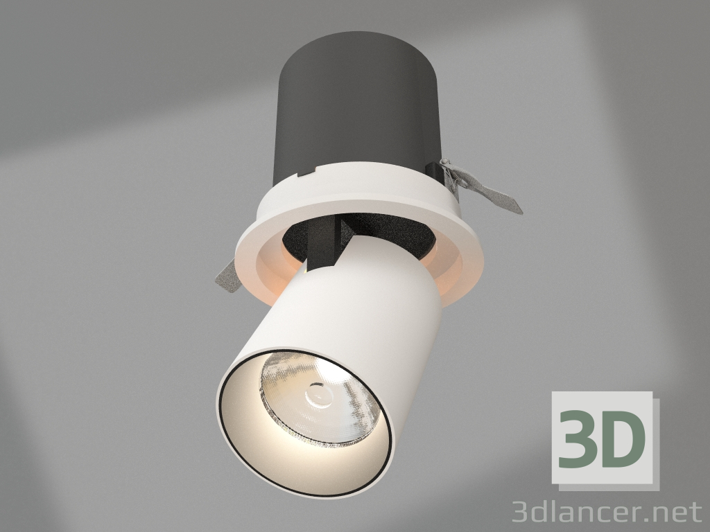 Modelo 3d Lâmpada LGD-PULL-R100-10W Day4000 (WH, 20 graus) - preview