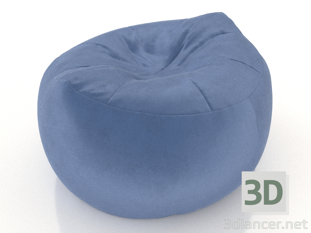 3d model Pouf Canoe (korsyka 7125) - preview