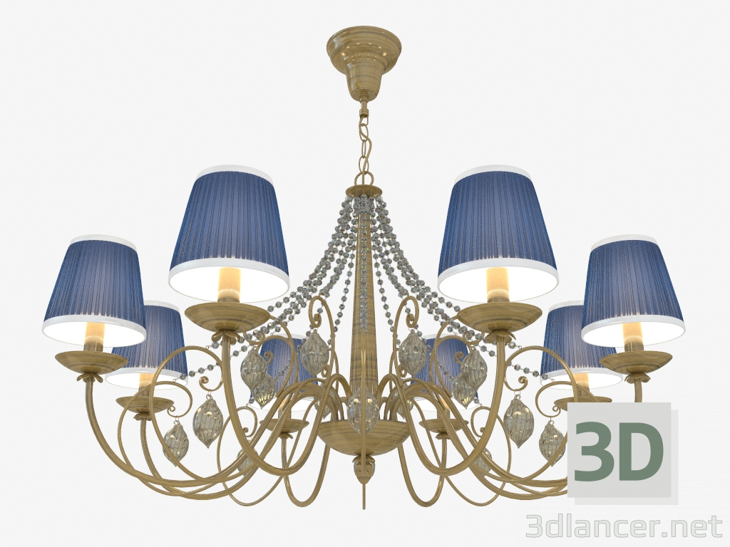 modello 3D Fixture (Chandelier) Niagara (3921 8) - anteprima