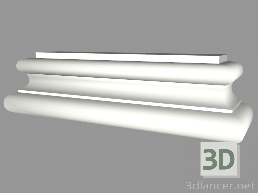 Modelo 3d Pedestal (PN18) - preview