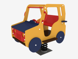 Rocking chair of a children's playground Jeep (6101)