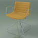 3d model Chair 3123 (swivel, with armrests, chrome, with removable upholstery) - preview