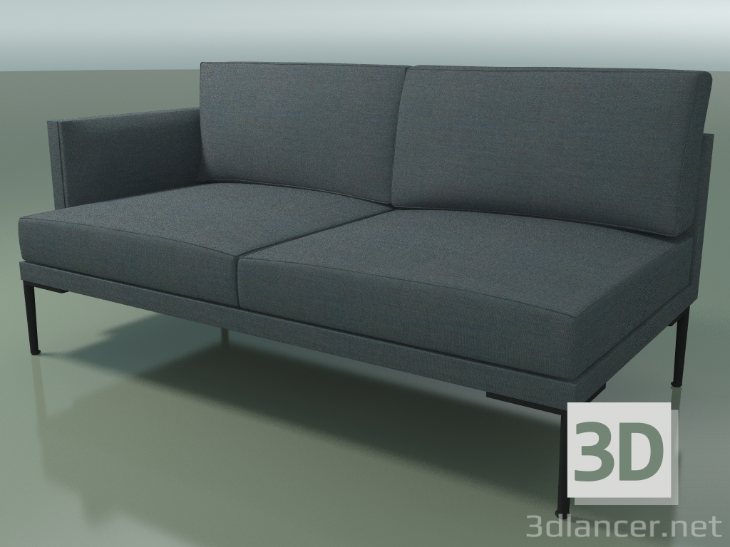 3D modeli Uç modülü 5234 (sağda kolçak, tek renkli dolgu) - önizleme