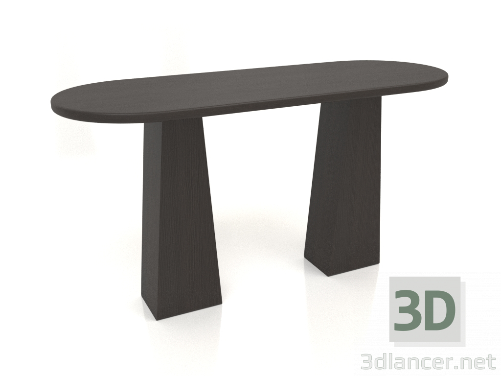 3D Modell Tisch RT 10 (1400x500x750, holzbraun) - Vorschau