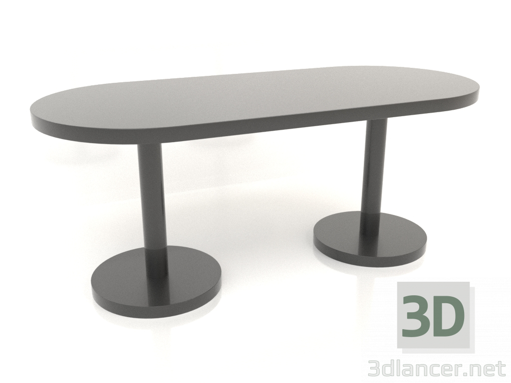 3d model Mesa de comedor (1800x800x750, color plástico negro) - vista previa