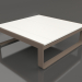 modèle 3D Table basse 90 (Polyéthylène blanc, Bronze) - preview