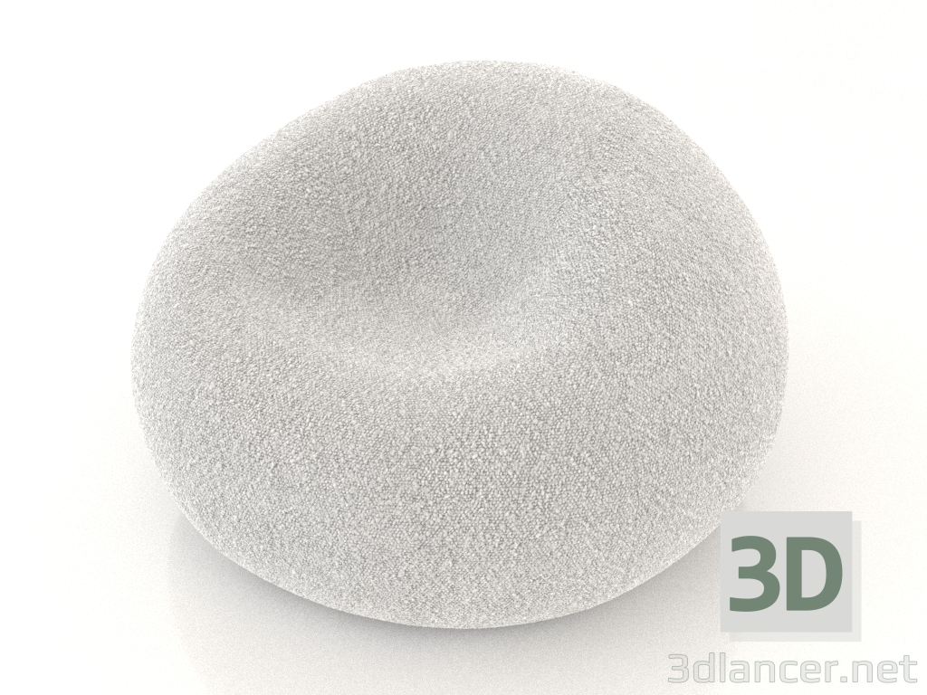 modello 3D Pouf Care (baloo 2085) - anteprima