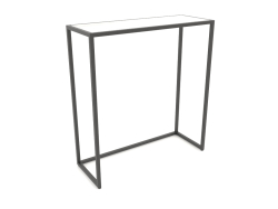 Console rectangulaire (VERRE, 80x30x86)