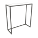 3d model Rectangular console (GLASS, 80x30x86) - preview