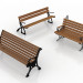 3d model Bench - preview