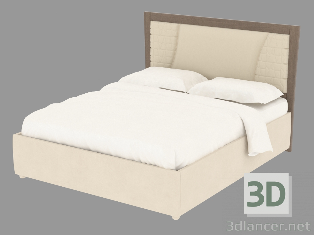 modello 3D Letto matrimoniale L1IMONC - anteprima