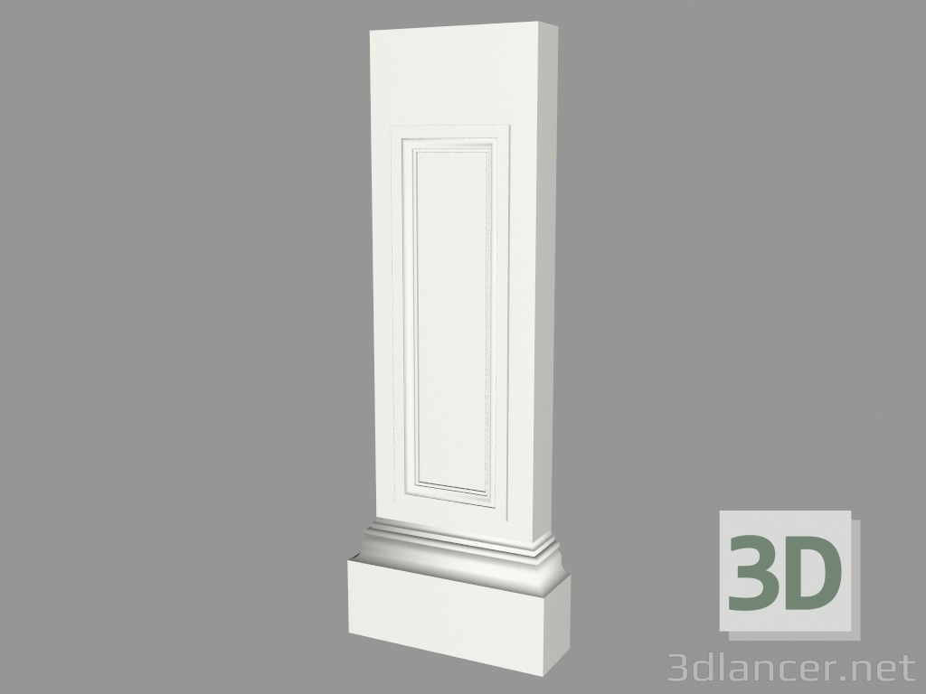 3d model Pedestal (PN19) - vista previa