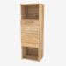 3d model Wall shelf (SE.1052 41x121x35cm) - preview