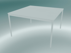 Mesa cuadrada Base 128x128 cm (Blanco)