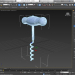 modèle 3D de Tire-bouchon acheter - rendu