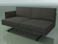 End module 5234 (right armrest, H-legs, two-tone upholstery)