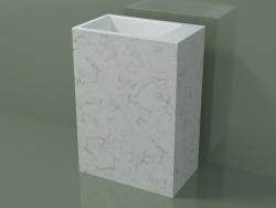 Ayaklı lavabo (03R136103, Carrara M01, L 60, P 36, H 85 cm)