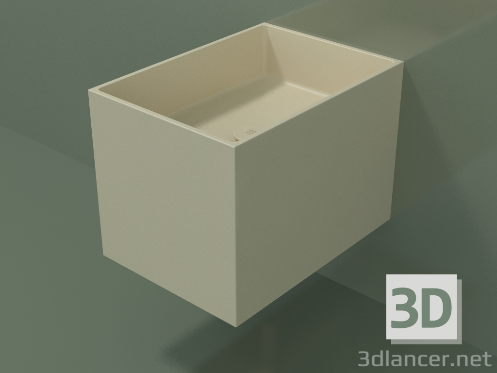 3d model Wall-mounted washbasin (02UN12301, Bone C39, L 36, P 50, H 36 cm) - preview