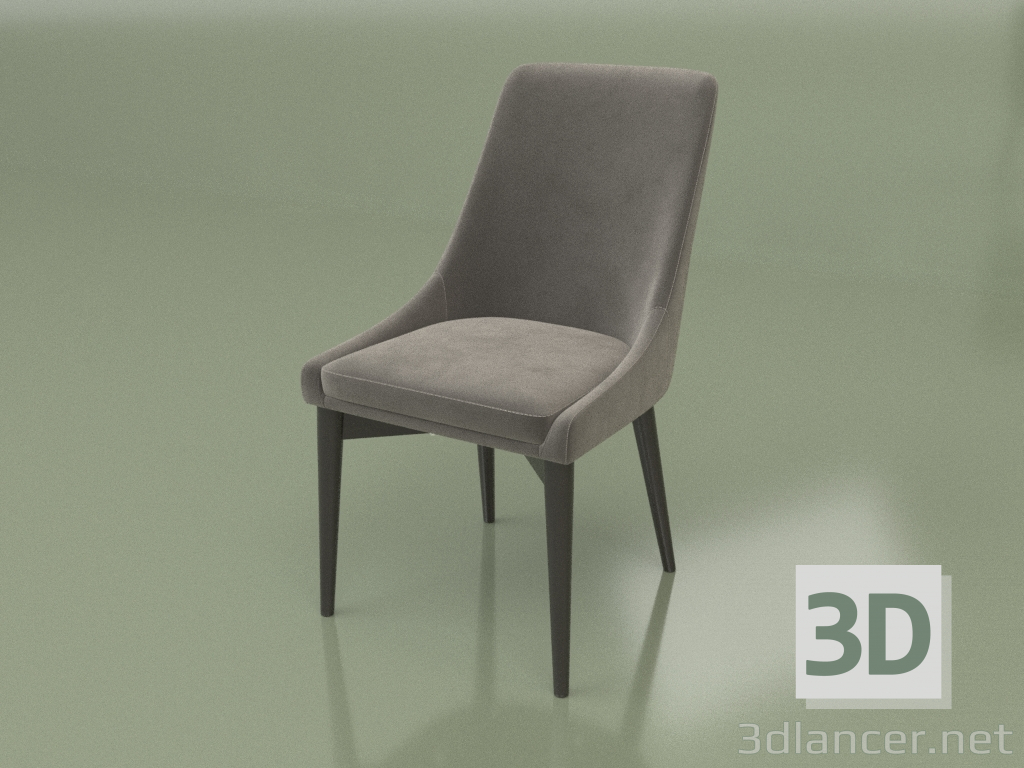 3d model Silla Miami (Wengué) - vista previa