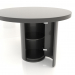 3d model Mesa de comedor (abierta) DT 011 (D=1100x750, color plástico negro) - vista previa