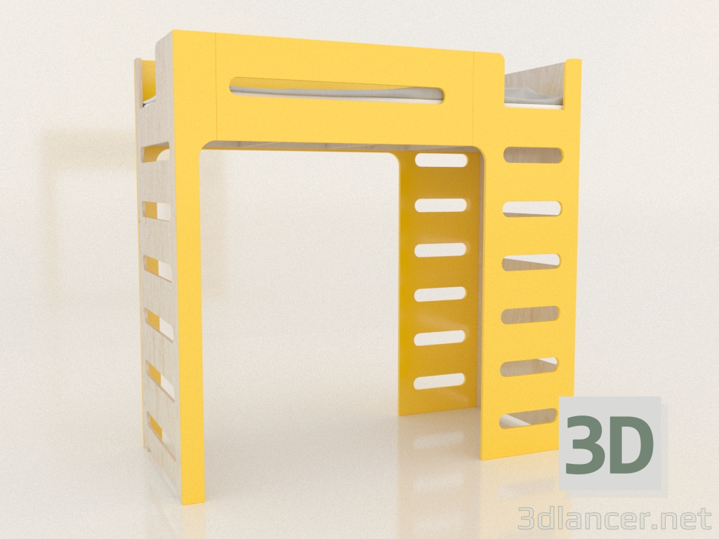 Modelo 3d Cama alta MOVE GR (FYMGR1) - preview