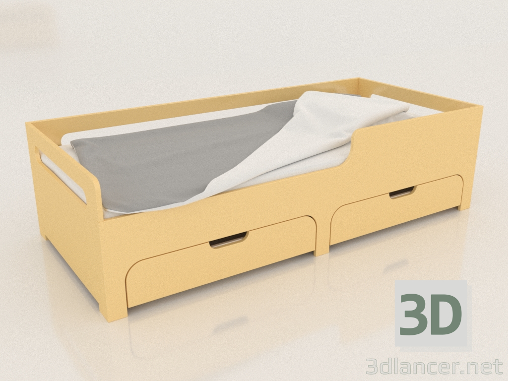 3d model Cama MODO DR (BSDDR1) - vista previa