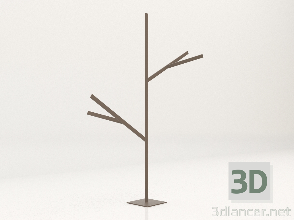 modello 3D Lampada M1 Albero (Bronzo) - anteprima