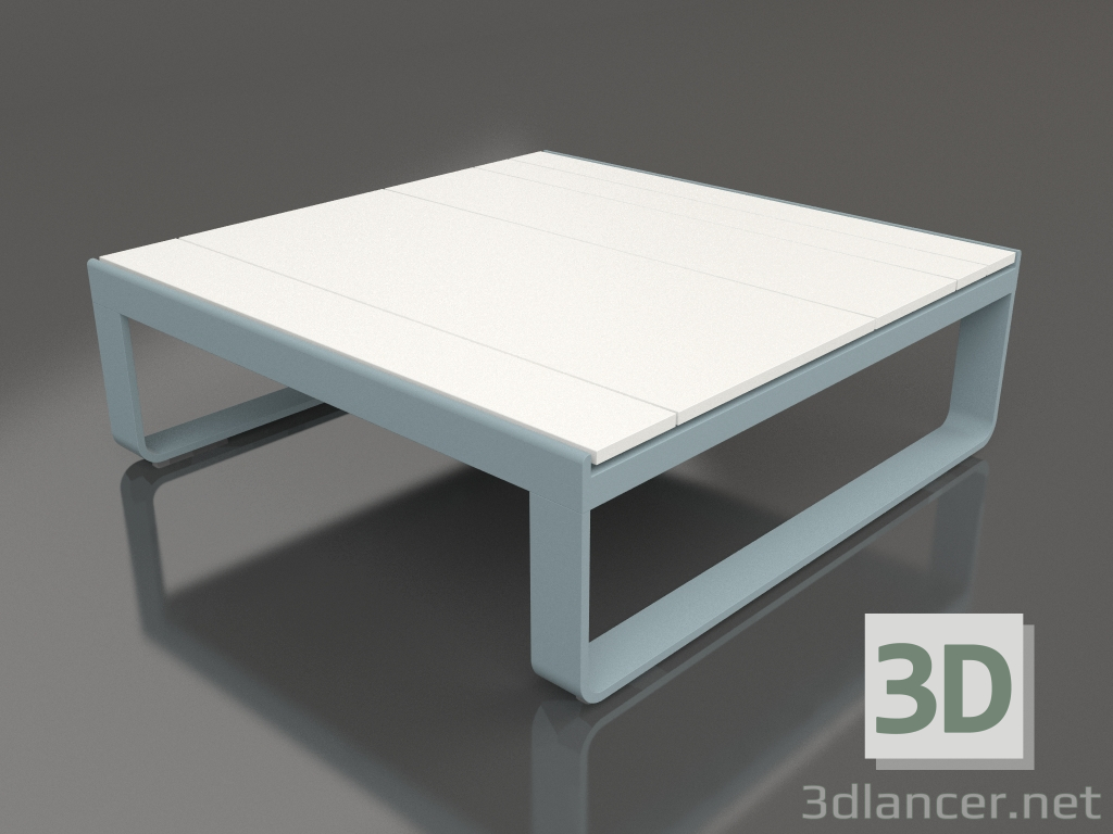 modello 3D Tavolino 90 (Polietilene bianco, Grigio blu) - anteprima