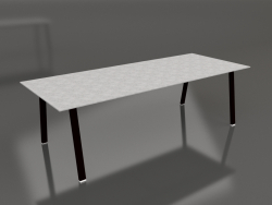 Dining table 250 (Black, DEKTON)