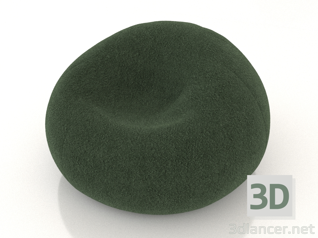 3D Modell Pouf Care (baloo 2089) - Vorschau