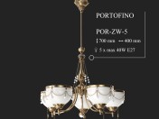 Chandelier KUTEK PORTOFINO POR-ZW-5