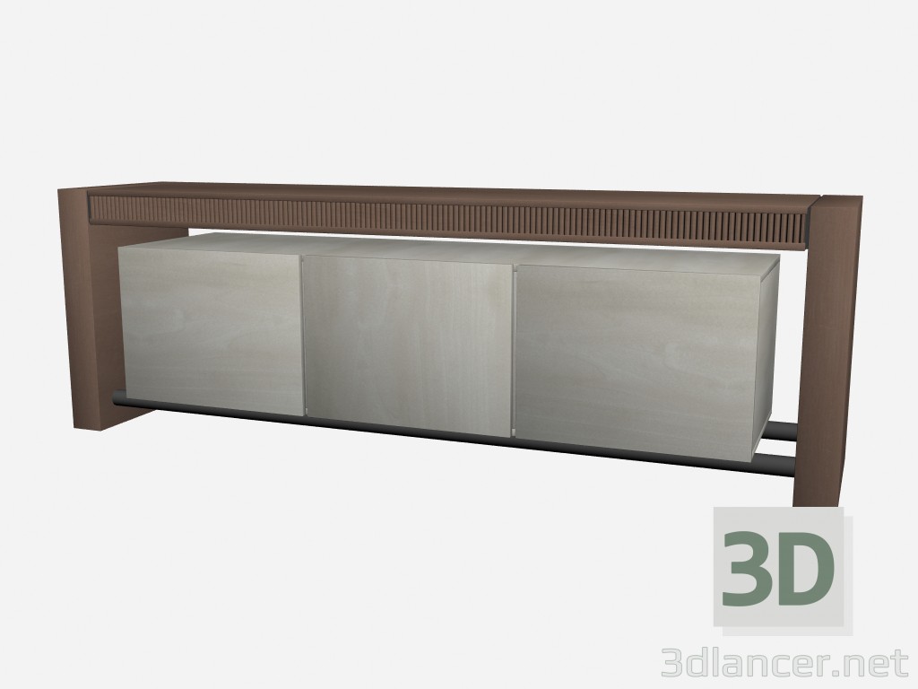 modello 3D A buffet Ruthy 2 - anteprima