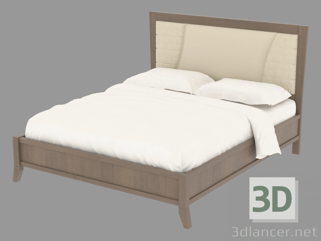 modello 3D Letto matrimoniale L1IMONL - anteprima