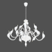 modello 3D Sospensione Chandelier Cigno Collo (751186) - anteprima