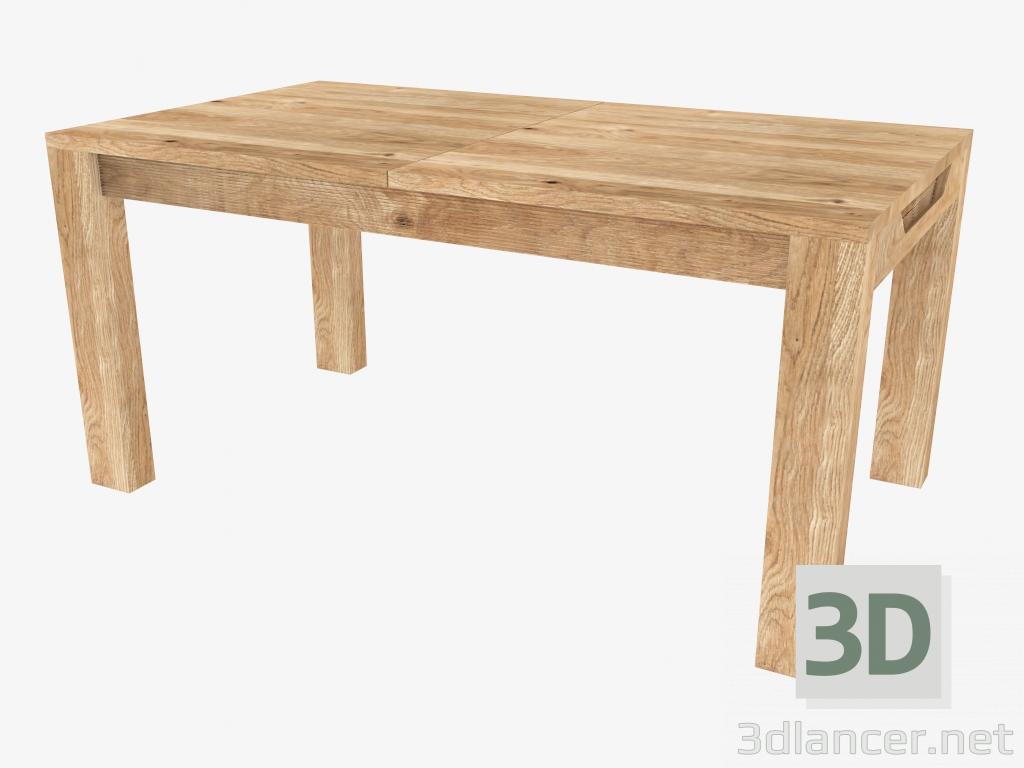 3d model Mesa de comedor (SE.1060 160-260x76x90cm) - vista previa