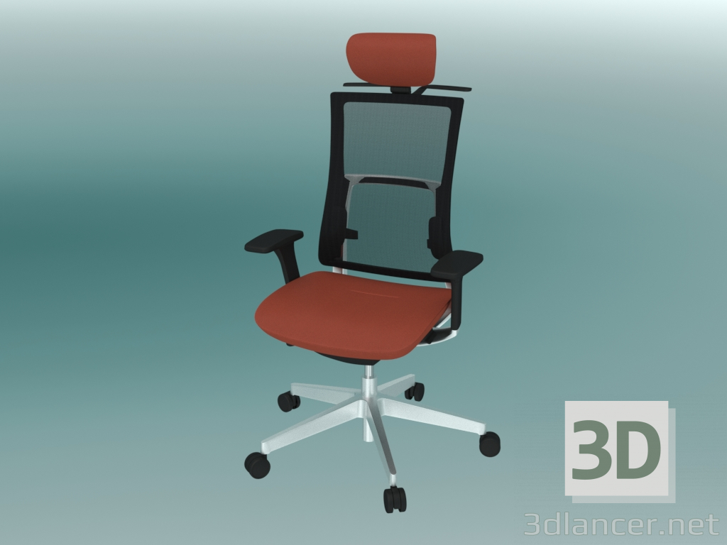 3d model Silla giratoria (151SFL + HA) - vista previa