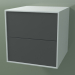 3d model Caja doble (8AUACB01, Glacier White C01, HPL P05, L 48, P 50, H 48 cm) - vista previa