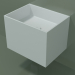 modèle 3D Lavabo suspendu (02UN22101, Glacier White C01, L 48, P 36, H 36 cm) - preview