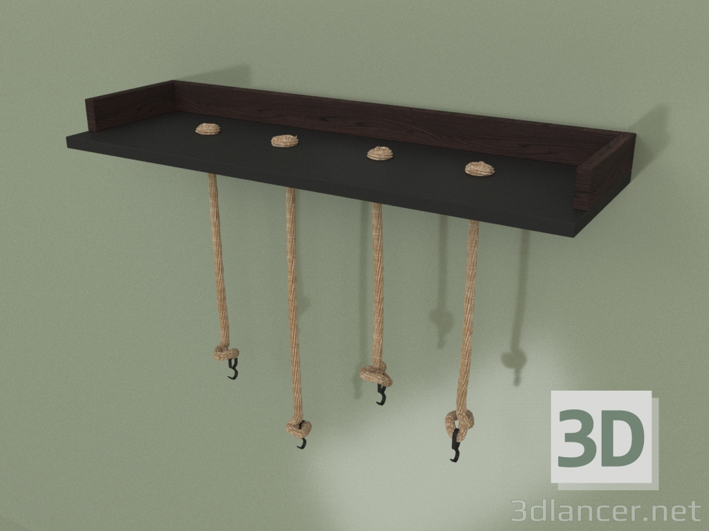 modello 3D Appendiabiti (30403) - anteprima