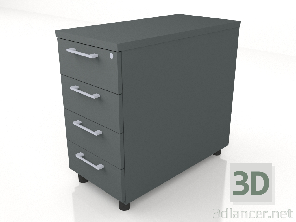 modèle 3D Caisson fixe Standard KDT74 (402x800x740) - preview