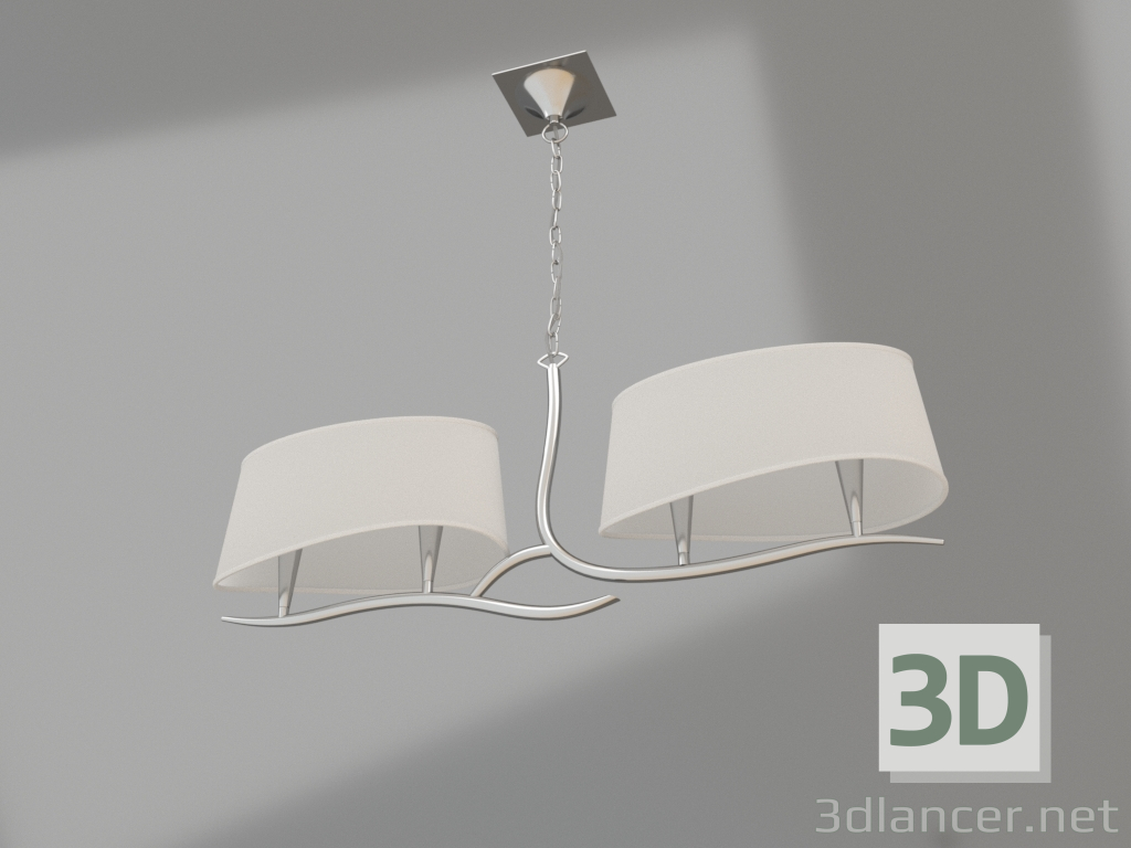 Modelo 3d Lustre suspenso (1901) - preview