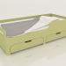 modello 3D Letto MODE DR (BDDDR1) - anteprima