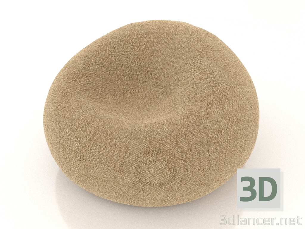 3D Modell Pouf Care (baloo 2076) - Vorschau