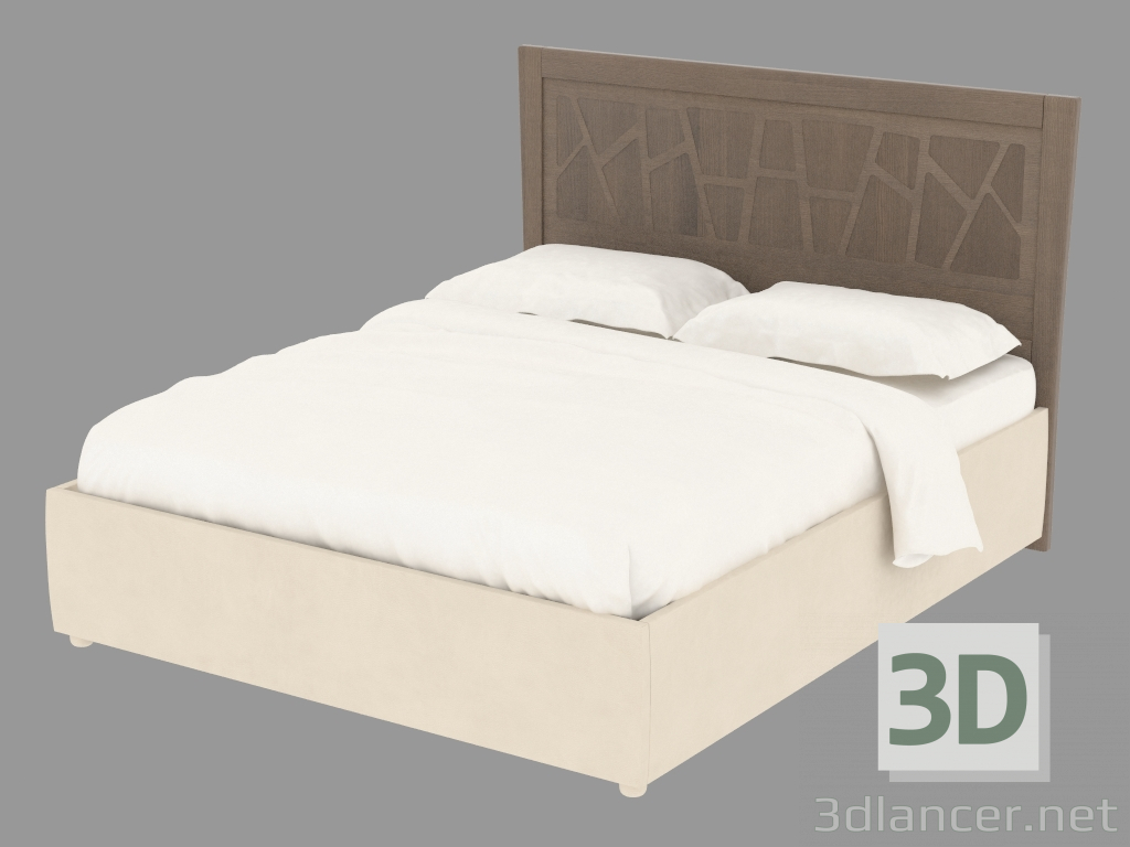 modello 3D Letto matrimoniale L1LMONC - anteprima