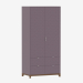 3d model Wardrobe CASE №4 - 1000 with drawers (IDC018001317) - preview