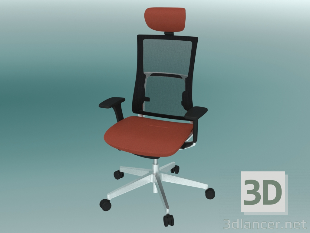 3d model Silla giratoria (151SFL) - vista previa