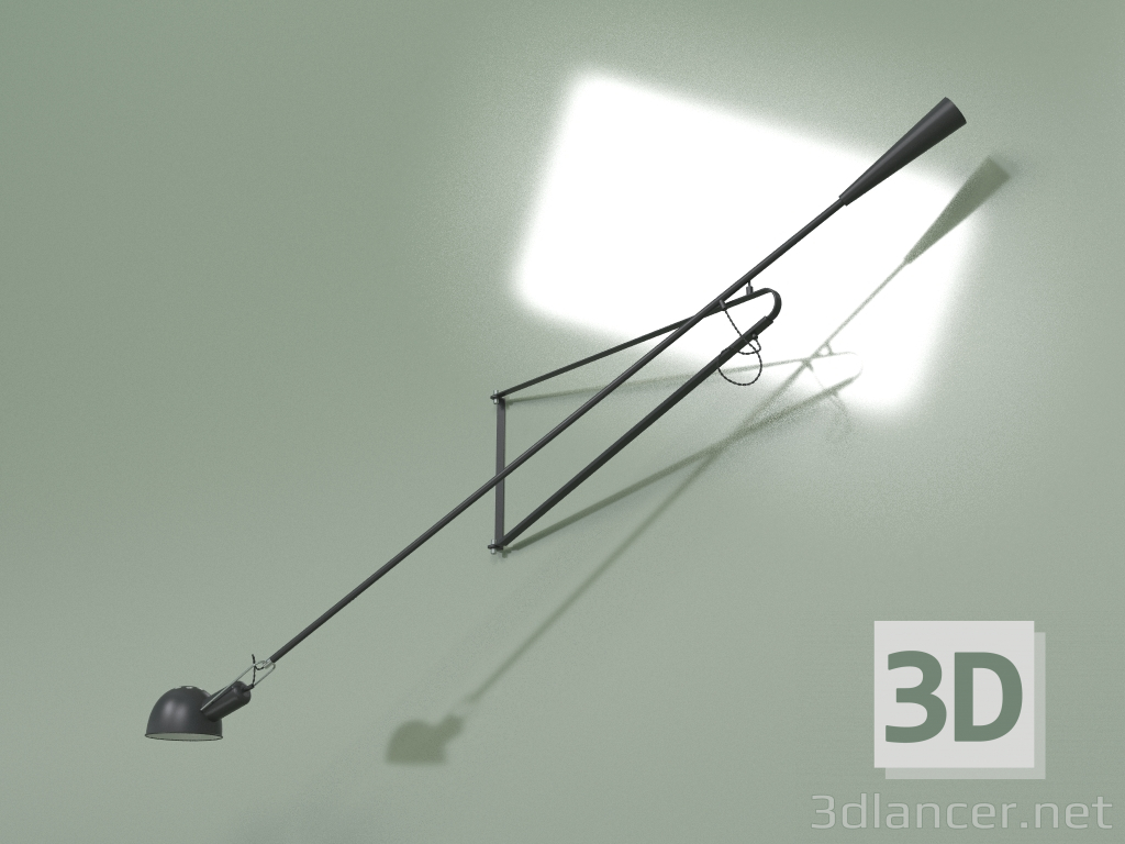 3d model Lámpara de pared Paolo Rizzatto - vista previa