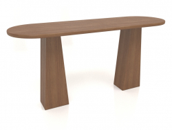 Mesa RT 10 (1600x500x750, marrón madera claro)