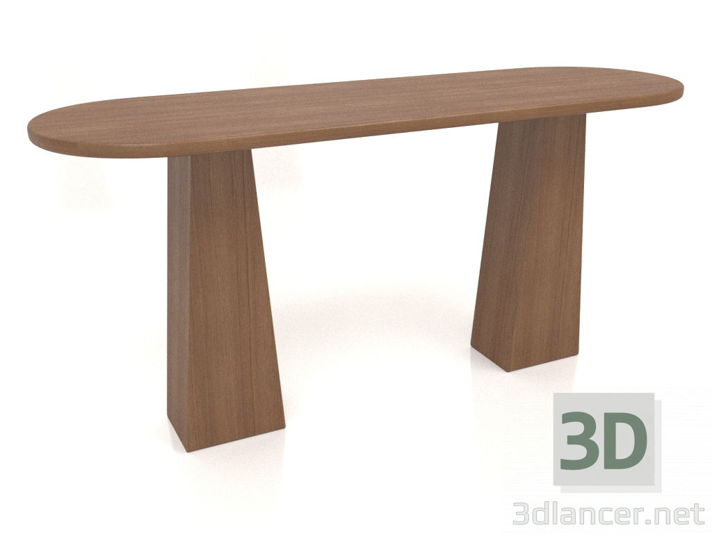 3D Modell Tisch RT 10 (1600x500x750, Holzbraun hell) - Vorschau